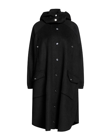 MAJE Coat Black 47% Wool, 40% Polyester, 10% Synthetic fibers, 3% Cotton