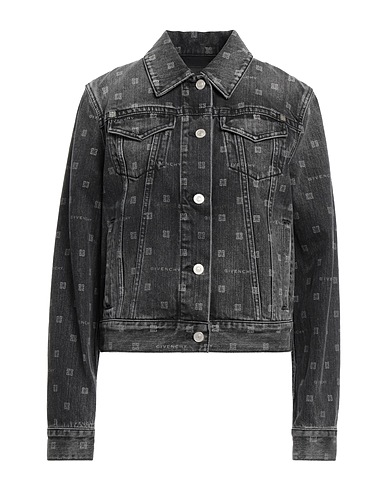 GIVENCHY Denim jacket Charcoal 100% Cotton