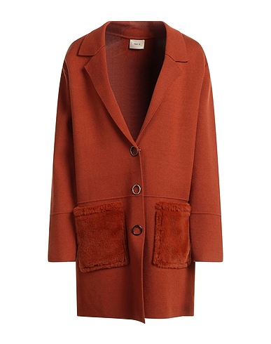 TOY G. Cardigan Brown 52% Viscose, 28% Polyester, 20% Polyamide