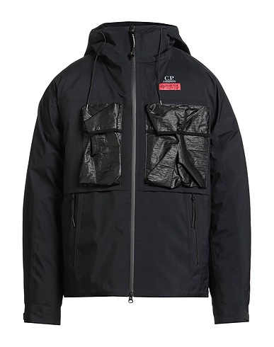 C.P. COMPANY Shell jacket Black 100% Polyamide, Polyester, Gore-Tex®