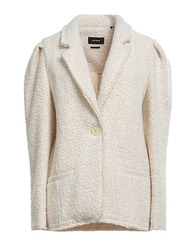 ISABEL MARANT Coat AVORIO 46% Acrylic, 38% Wool, 16% Polyester, Cotton