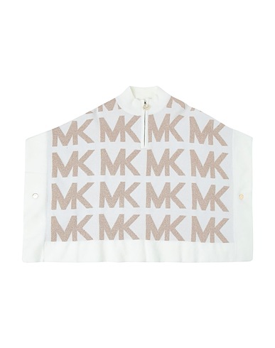 MICHAEL KORS KIDS Cloak Ivory 53% Polyester, 23% Acrylic, 13% Metallic fiber, 11% Polyamide