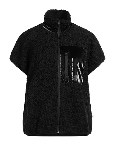NOUMENO CONCEPT Jacket Black 50% Wool, 50% Polyester, Viscose, Cotton, Metal