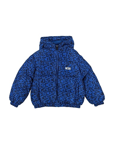 GCDS MINI Shell jacket Bright blue 100% Polyester