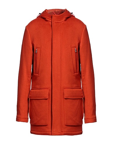 ISAIA Coat Rust 100% Cashmere