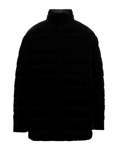 EMPORIO ARMANI パファージャケット ブラック ポリエステル 100%
