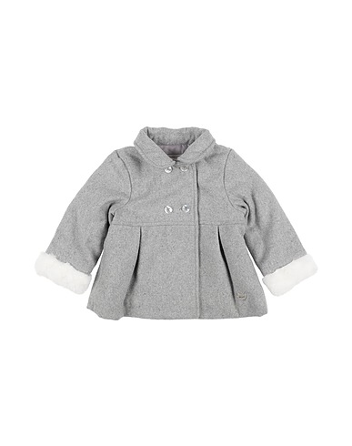 CHICCO Coat Light grey 40% Polyester, 20% Cotton, 20% Viscose, 10% Acrylic, 10% Wool