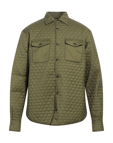 EMPORIO ARMANI Jacket Military green 100% Polyamide