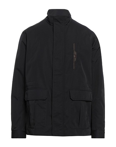 EMPORIO ARMANI Coat Midnight blue 100% Polyester