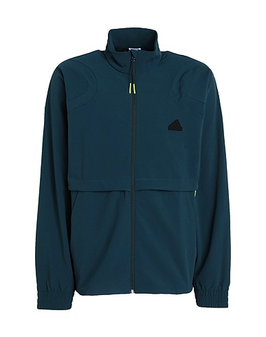 ADIDAS Jacket M CE Q3 TT
 Deep teal 90% Recycled polyester, 10% Elastane