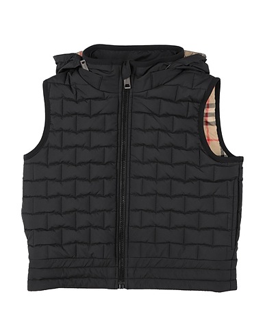 BURBERRY Weste Schwarz 100% Polyester