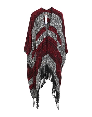 TWINSET Cloak Brick red 100% Acrylic