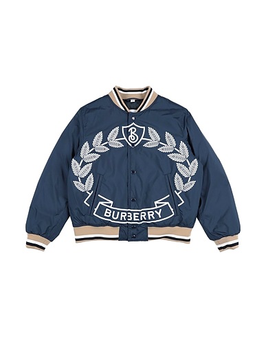 BURBERRY Bomber Blu navy 100% Poliestere
