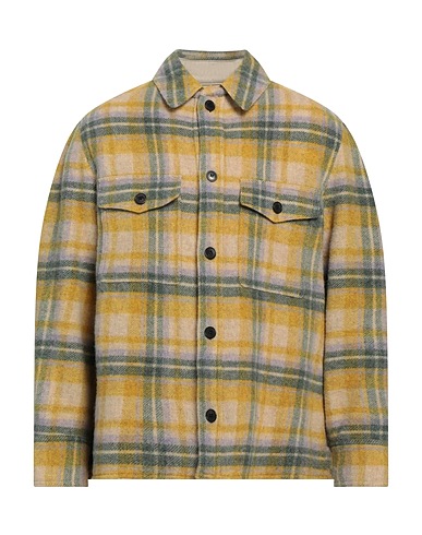 ISABEL MARANT Checked shirt 75% Wool, 17% Polyamide, 5% Other Fibres, 3% Recycled polyamide