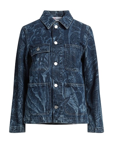 REDValentino Denim jacket Blue 100% Cotton