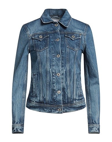 PEPE JEANS Denim jacket Blue 100% Cotton