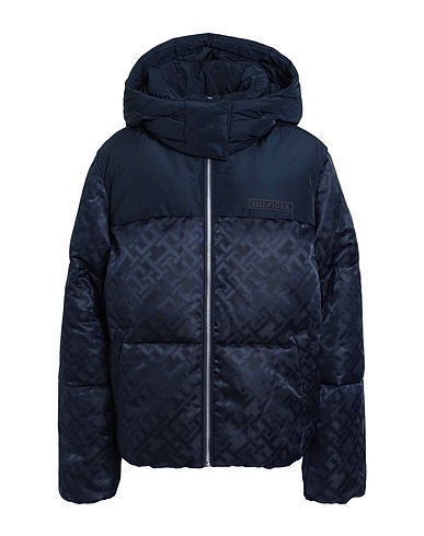 TOMMY HILFIGER Shell jacket Navy blue 100% Polyester