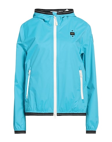 BLAUER. Giubbotto Turchese 100% Poliammide