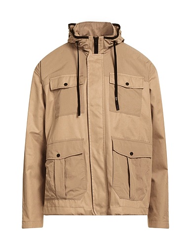 HERNO Jacket Sand 100% Cotton, Polyamide