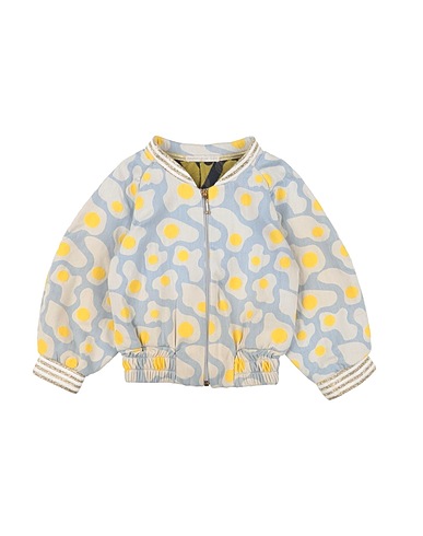RASPBERRY PLUM Bomber Blue Polyester, Cotton