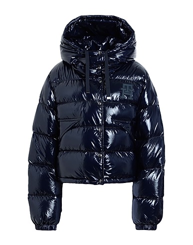TOMMY HILFIGER パファージャケット ミッドナイトブルー ナイロン 100%