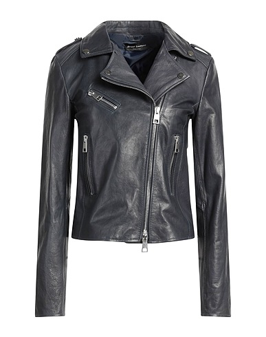 STREET LEATHERS Biker jacket Midnight blue Soft Leather