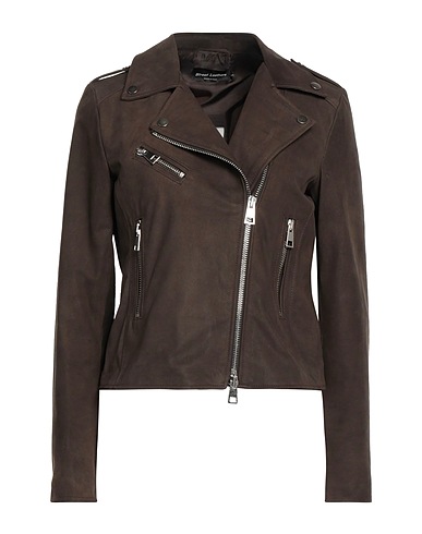 STREET LEATHERS Biker jacket Brown Soft Leather
