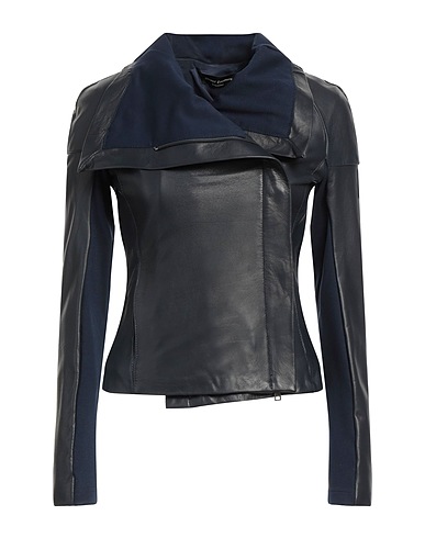 STREET LEATHERS Jacket Navy Leather