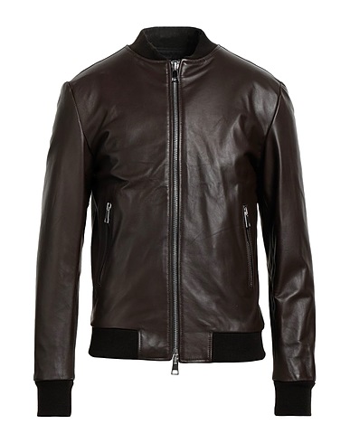 STREET LEATHERS Bomber Chocolate brown 100% Leather