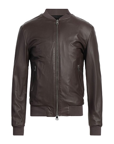 STREET LEATHERS Bomber Brown 100% Leather