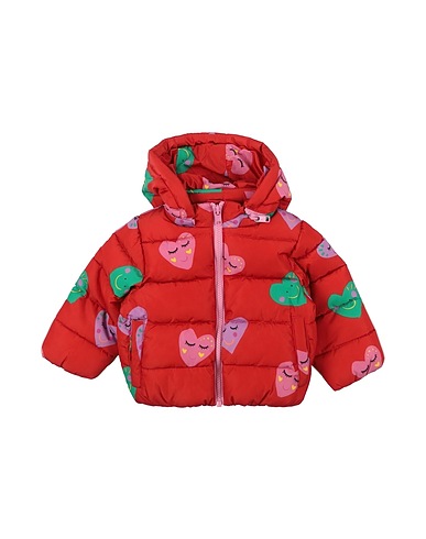 STELLA McCARTNEY KIDS Shell  jacket Red 100% Recycled polyester