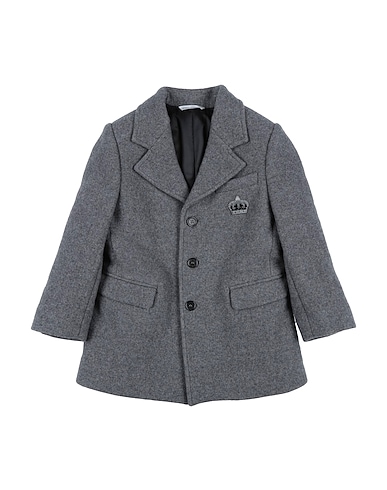 DOLCE&GABBANA Coat Grey 100% Cashmere