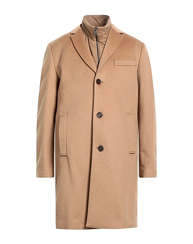 FAY Cappotto Cammello 100% Cachemire, Poliestere