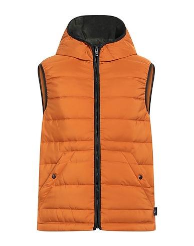 FAY Gilet Orange 100% Polyester
