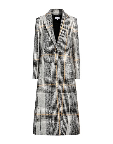 PATRIZIA PEPE Mantel Off white 34% Polyester, 30% Baumwolle, 20% Wolle, 11% Acryl, 5% Andere Fasern
