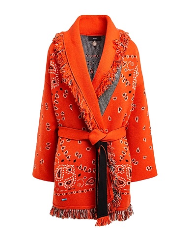 ALANUI Cardigan Orange 100% Cashmere