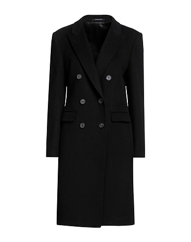 TAGLIATORE 02-05 Coat Black 100% Cashmere