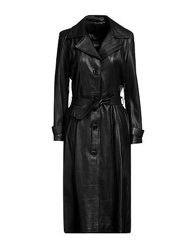 STREET LEATHERS Full-length jacket Black Soft Leather