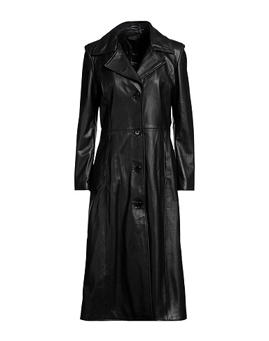 STREET LEATHERS | Black Women‘s Full-length Jacket | YOOX