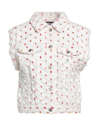 JEREMY SCOTT Jacket White 100% Cotton