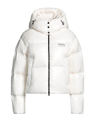 DUVETICA Shell  jacket White 100% Polyamide