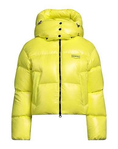 DUVETICA Shell jacket Lime green 100% Polyamide