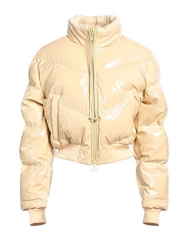 DIESEL Steppjacke Beige 100% Polyester, Polyurethan, Elastan