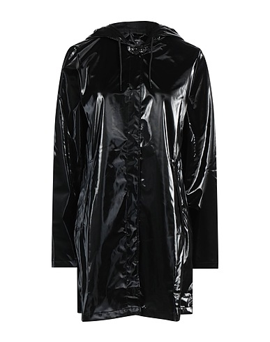 RAINS Full-length jacket Black 100% Polyester