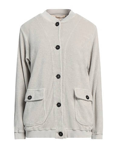MASSIMO ALBA Bomber Light grey 100% Cotton