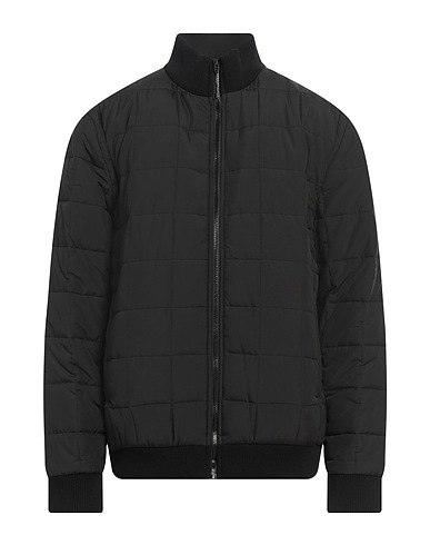 RAINS Bomber Nero 100% Poliestere