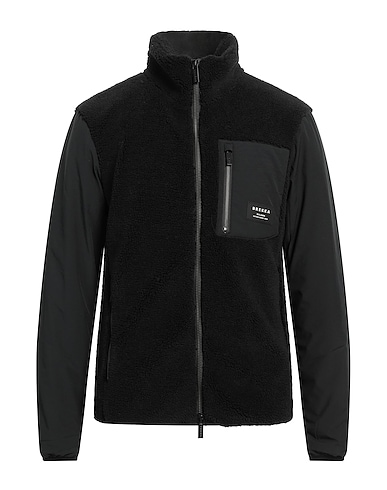 BREKKA Teddy Coat Black 100% Polyester, Elastane