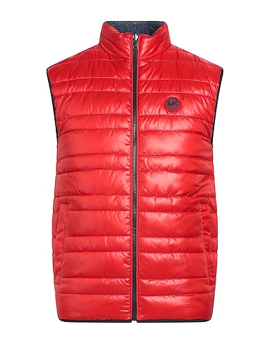 MICHAEL KORS MENS Weste Ziegelrot 100% Recyceltes Polyester