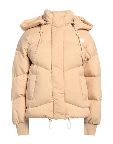 LEVI'S Shell jacket Beige 100% Polyamide, Polyester, Cotton, Elastane