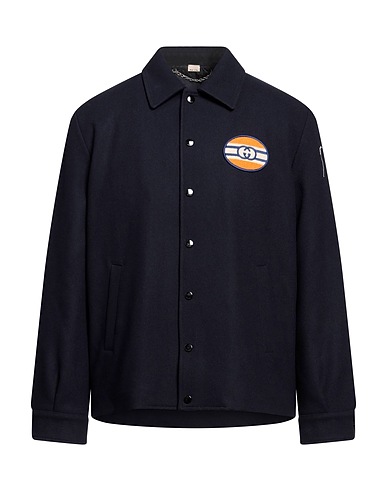 GUCCI Coat Midnight blue 100% Wool